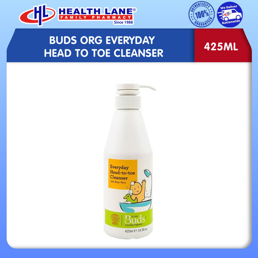 BUDS ORG EVERYDAY HEAD TO TOE PENCUCI (425ML)
